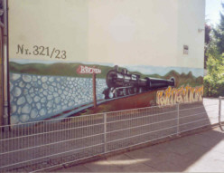 Lokomotive in Hastedt